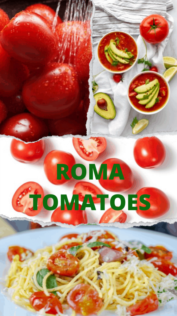 Roma tomato nutrition