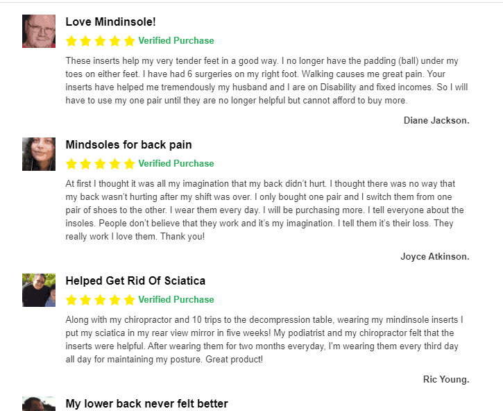 MindInsole customers reviews