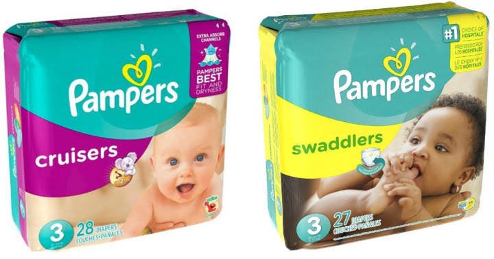 pampers swaddlers and cruisers